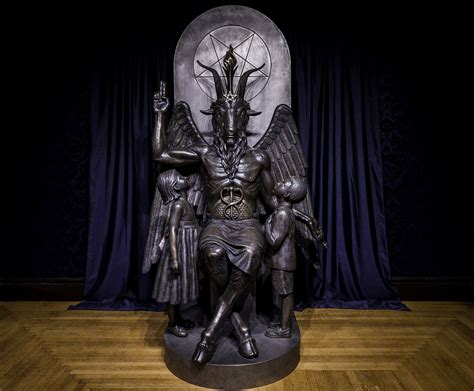 hermes satanic|satanic symbols on the throne.